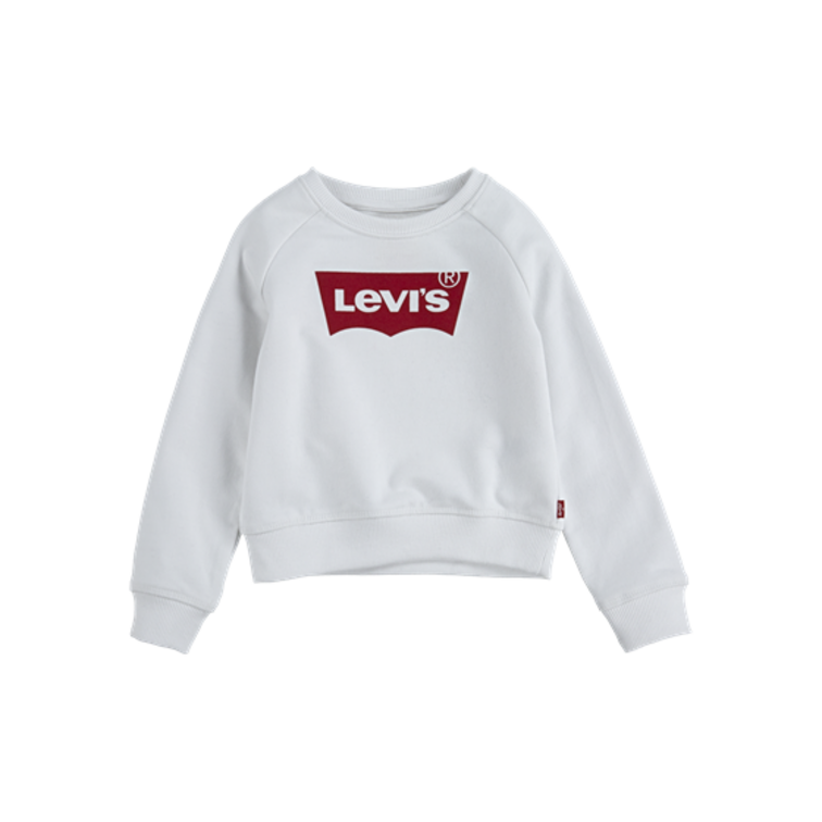 SUDADERA NIÑA  LEVIS KIDS 60% COTTON, 40% POLYESTER LVG KEY ITEM LOGO CREW