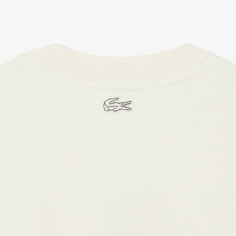 SUDADERA PIQUE HOMBRE LACOSTE LOGOTIPO EN RELIEVE