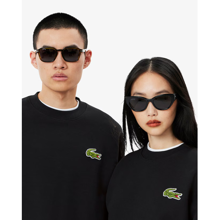 SUDADERA UNISEX LACOSTE FIT HOLGADO