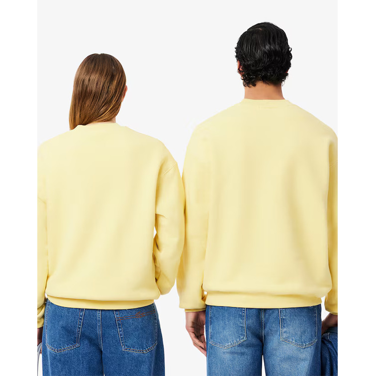 SUDADERA UNISEX LACOSTE FIT HOLGADO