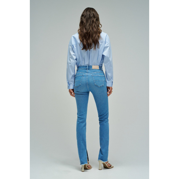 VAQUERO FIT SKINNY MUJER SALSA JEANS PUSH UP DESTINY