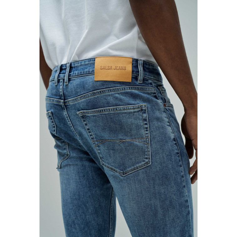 VAQUERO HOMBRE SALSA JEANS FIT SKINNY S-ACTIV
