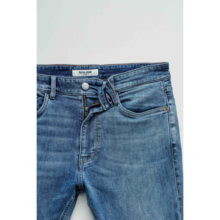 VAQUERO HOMBRE SALSA JEANS FIT SKINNY S-ACTIV