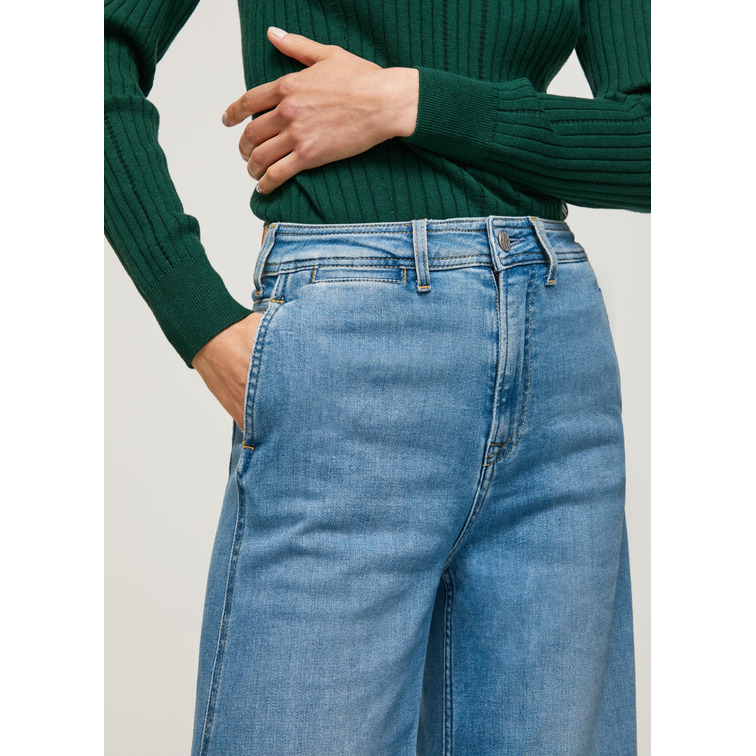 VAQUERO MUJER PEPE JEANS LEXA CROP