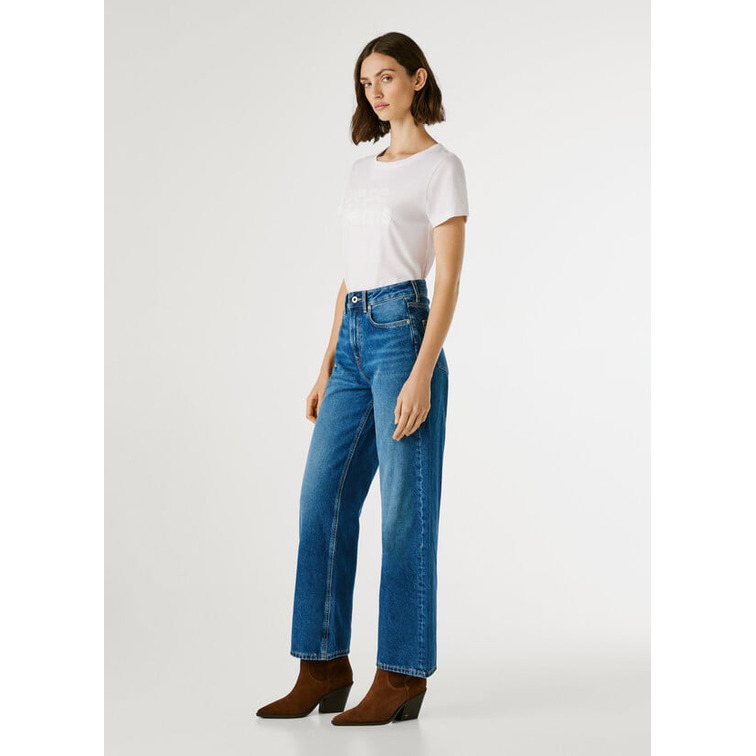 VAQUERO MUJER PEPE JEANS LEXA FIT RECTO TIRO ALTO