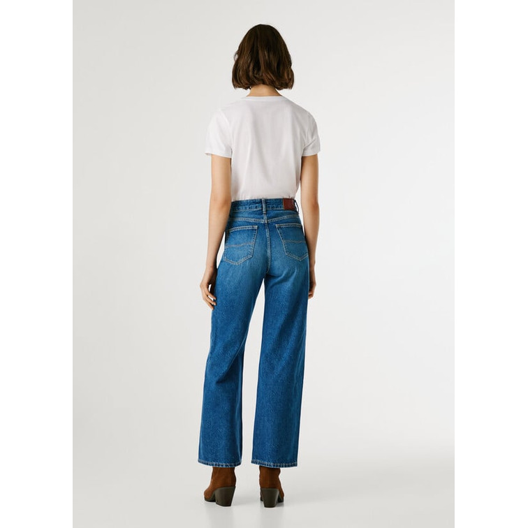 VAQUERO MUJER PEPE JEANS LEXA FIT RECTO TIRO ALTO