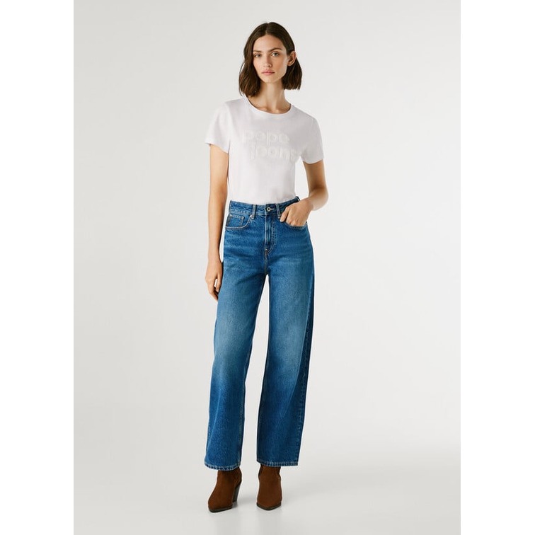 VAQUERO MUJER PEPE JEANS LEXA FIT RECTO TIRO ALTO