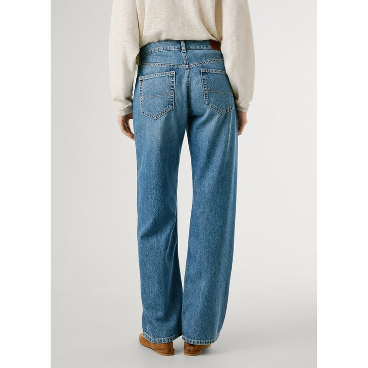 VAQUERO MUJER PEPE JEANS NICKY FIT LOOSE TIRO BAJO