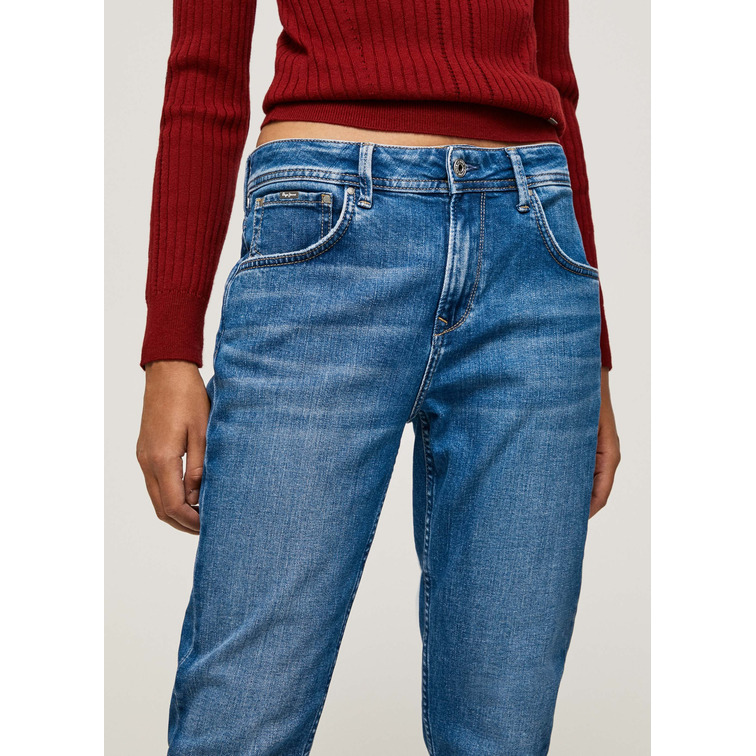 VAQUERO MUJER PEPE JEANS VIOLET