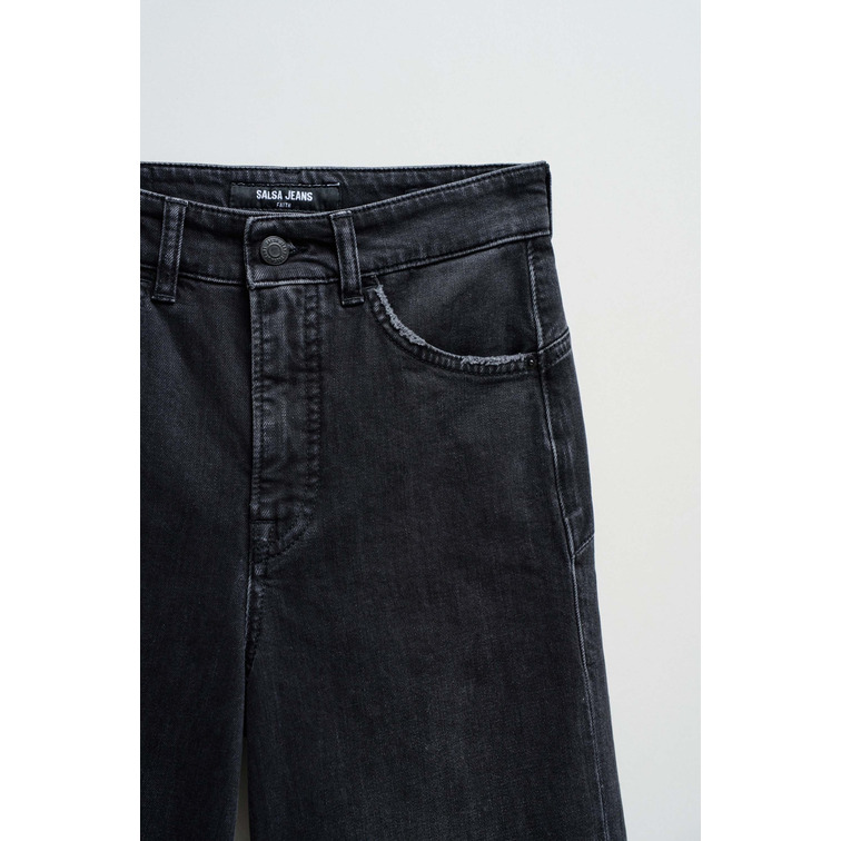VAQUERO MUJER SALSA JEANS FAITH PUSH IN WIDE