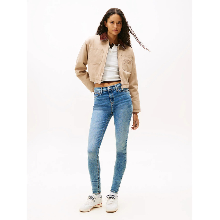 VAQUERO MUJER TOMMY JEANS NORA FIT SKINNY