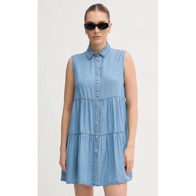 VESTIDO CORTO MUJER PEPE JEANS EN TEJIDO DENIM