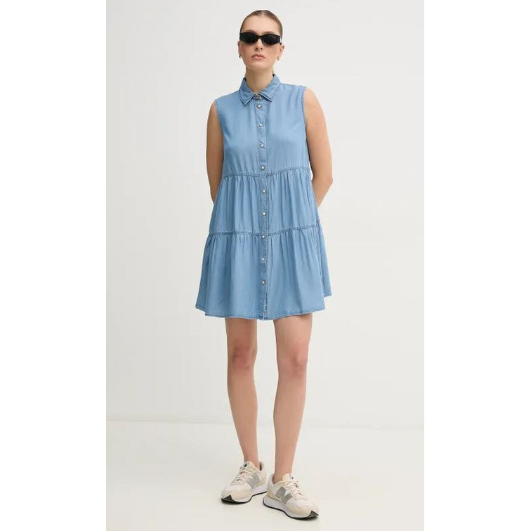VESTIDO CORTO MUJER PEPE JEANS EN TEJIDO DENIM