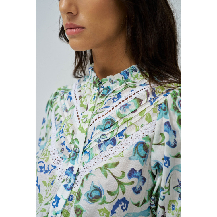 VESTIDO CORTO MUJER SALSA JEANS ESTAMPADO FLORAL