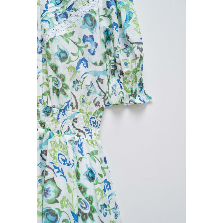 VESTIDO CORTO MUJER SALSA JEANS ESTAMPADO FLORAL