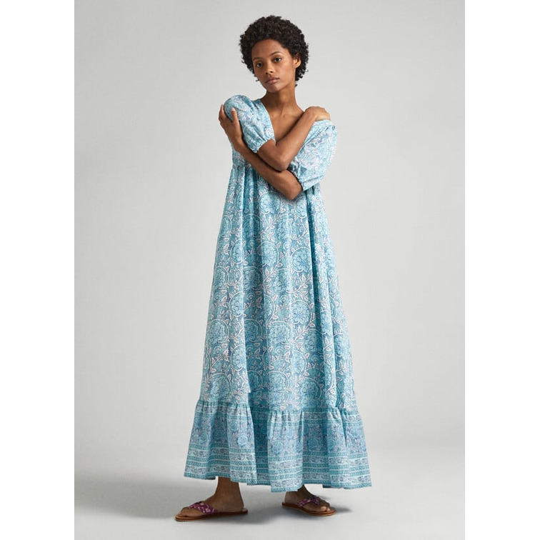 VESTIDO LARGO MUJER PEPE JEANS MAFALDA