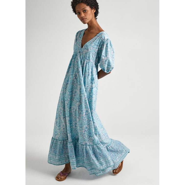 VESTIDO LARGO MUJER PEPE JEANS MAFALDA