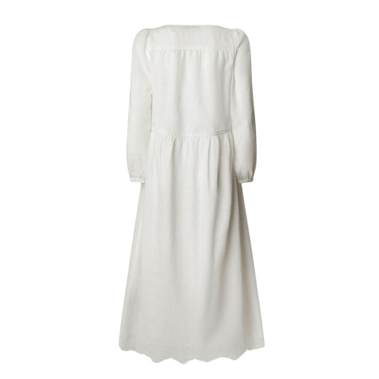 VESTIDO MIDI MUJER PEPE JEANS CON BORDADOS