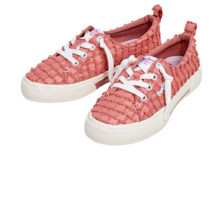 ZAPATILLA NIÑA PEPE JEANS KENTON CON TEXTURA