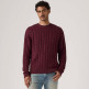 JERSEY HOMBRE  LEVI'S LAUREL CREW CABLE NEPS