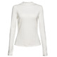 CAMISETA CON BORDES CON RIBETE ONDULADOS MUJER ESPRIT