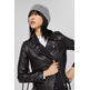 CAZADORA DE PIEL MUJER ESPRIT