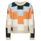 JERSEY DE PUNTO GRUESO CON DISEÑO DE INTARSIA MUJER ESPRIT