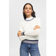 JERSEY CON TEXTURA EN ALGODÓN ECOLÓGICO MUJER ESPRIT