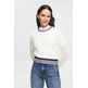 JERSEY CON TEXTURA EN ALGODÓN ECOLÓGICO MUJER ESPRIT