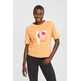 CAMISETA DE ALGODÓN CON ESTAMPADO GEOMÉTRICO MUJER ESPRIT
