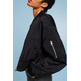 CAZADORA BOMBER CROPPED DE SATÉN MUJER ESPRIT