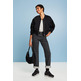 CAZADORA BOMBER CROPPED DE SATÉN MUJER ESPRIT