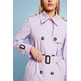 GABARDINA CORTA DE DOBLE BOTONADURA MUJER ESPRIT