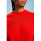 SUDADERA CORTA CON LOGOTIPO MUJER ESPRIT