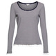 CAMISETA CON DETALLE DE VOLANTES MUJER ESPRIT