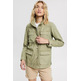 CAZADORA DE ESTILO MILITAR EN 100% ALGODÓN MUJER ESPRIT