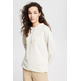 SUDADERA EN FELPA JASPEADA MUJER ESPRIT