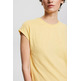 CAMISETA EN MEZCLA DE ALGODÓN Y MODAL MUJER ESPRIT