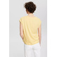 CAMISETA EN MEZCLA DE ALGODÓN Y MODAL MUJER ESPRIT