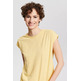 CAMISETA EN MEZCLA DE ALGODÓN Y MODAL MUJER ESPRIT