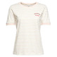 CAMISETA CON ESTAMPADO A RAYAS MUJER ESPRIT