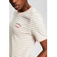CAMISETA CON ESTAMPADO A RAYAS MUJER ESPRIT