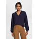 BLUSA CON CUELLO PICO DE SOLAPAS MUJER ESPRIT