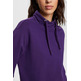 SUDADERA CON CUELLO MAO Y CORDÓN MUJER ESPRIT
