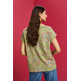 CAMISETA DE ALGODÓN CON ESTAMPADO FLORAL MUJER ESPRIT