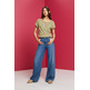 CAMISETA DE ALGODÓN CON ESTAMPADO FLORAL MUJER ESPRIT