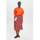 FALDA MIDI CON DISEÑO FLORAL ALLOVER MUJER ESPRIT