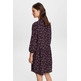 VESTIDO MIDI DE TEJIDO CON ESTAMPADO ALLOVER MUJER ESPRIT