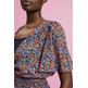 MINIVESTIDO FLORAL CON CINTURA FRUNCIDA MUJER ESPRIT