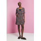MINIVESTIDO FLORAL CON CINTURA FRUNCIDA MUJER ESPRIT